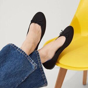 EUC Rothy's Ballet Flats, Black, size 8.5 (retired)